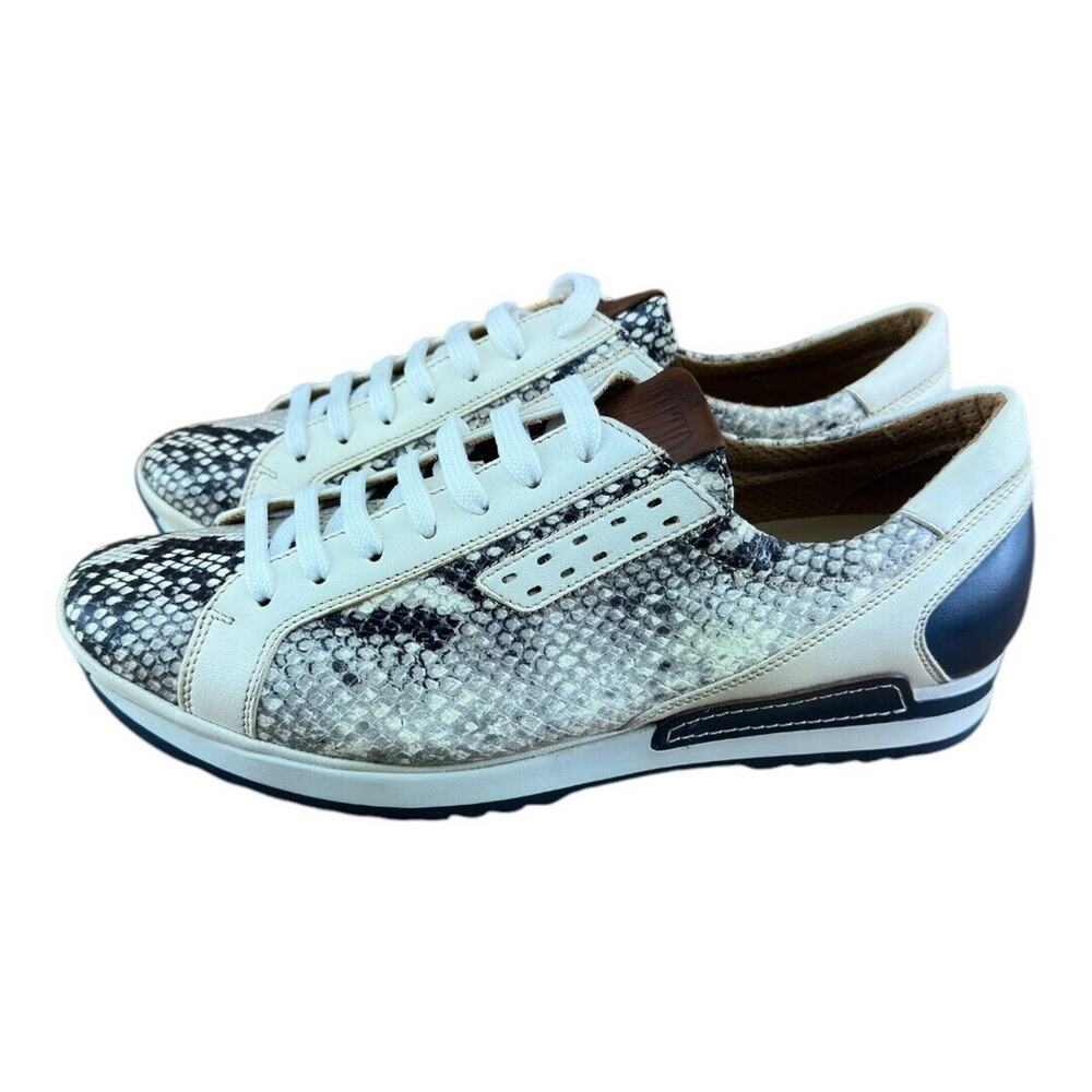 Galizio Torresi Sneaker Men 1198 python Leather Sneakers